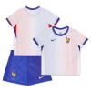 Officiële Voetbalshirt + Korte Broek Frankrijk Uit EURO 2024 - Kids